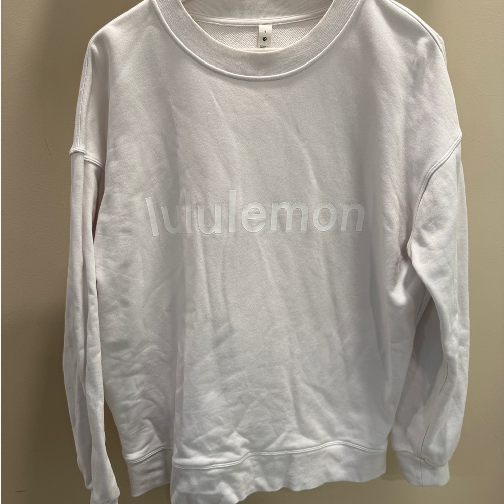 Lululemon Athletica logo Crewneck Sweatshirt - Picture 2 of 9